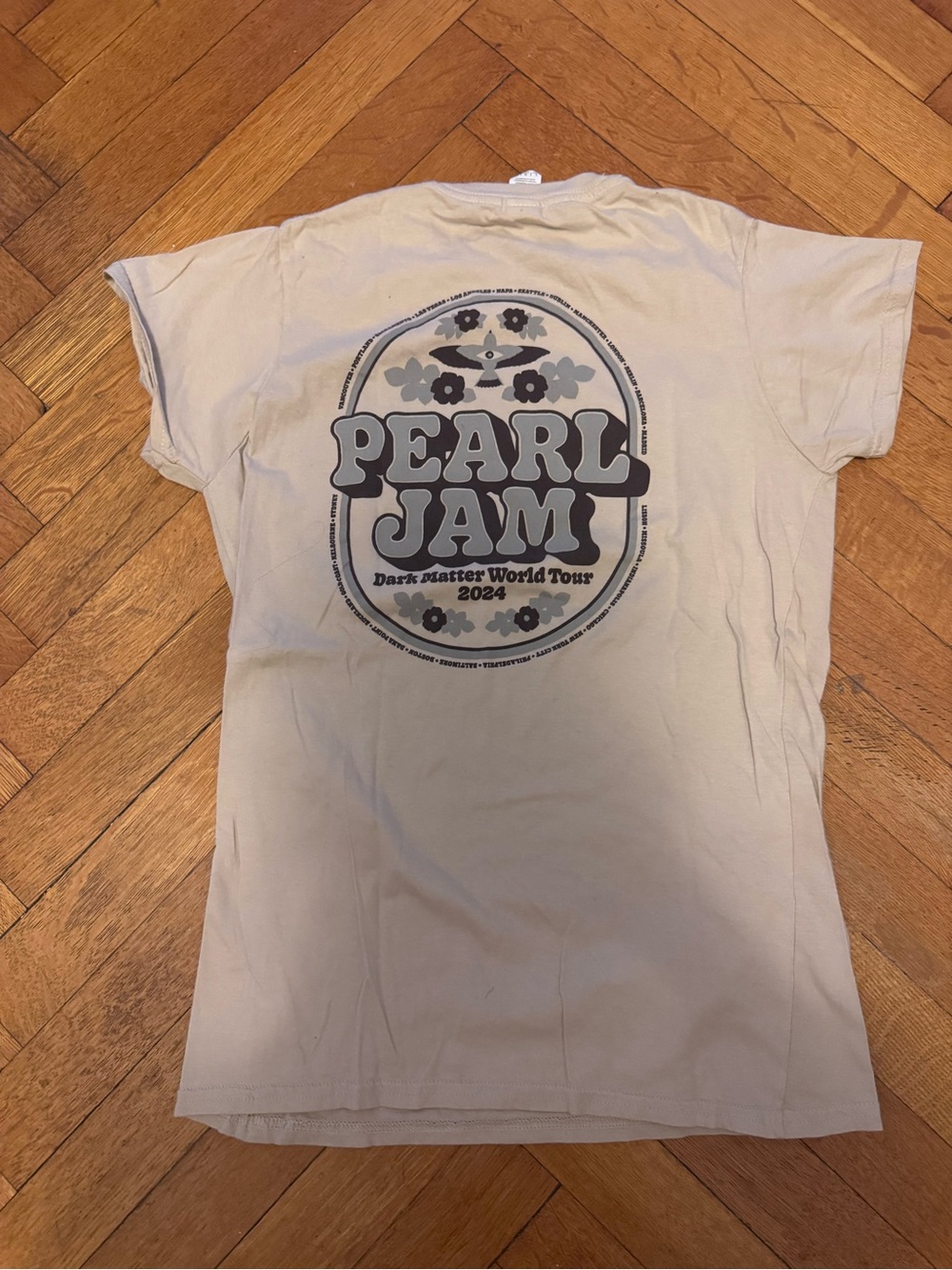 Pearl Jam Dark Matter World Tour 2024 T Shirt